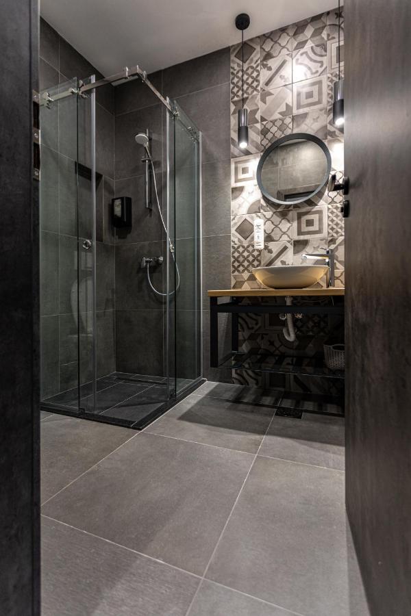 Private bathroom in a room at Grand Central Hotel Bitola